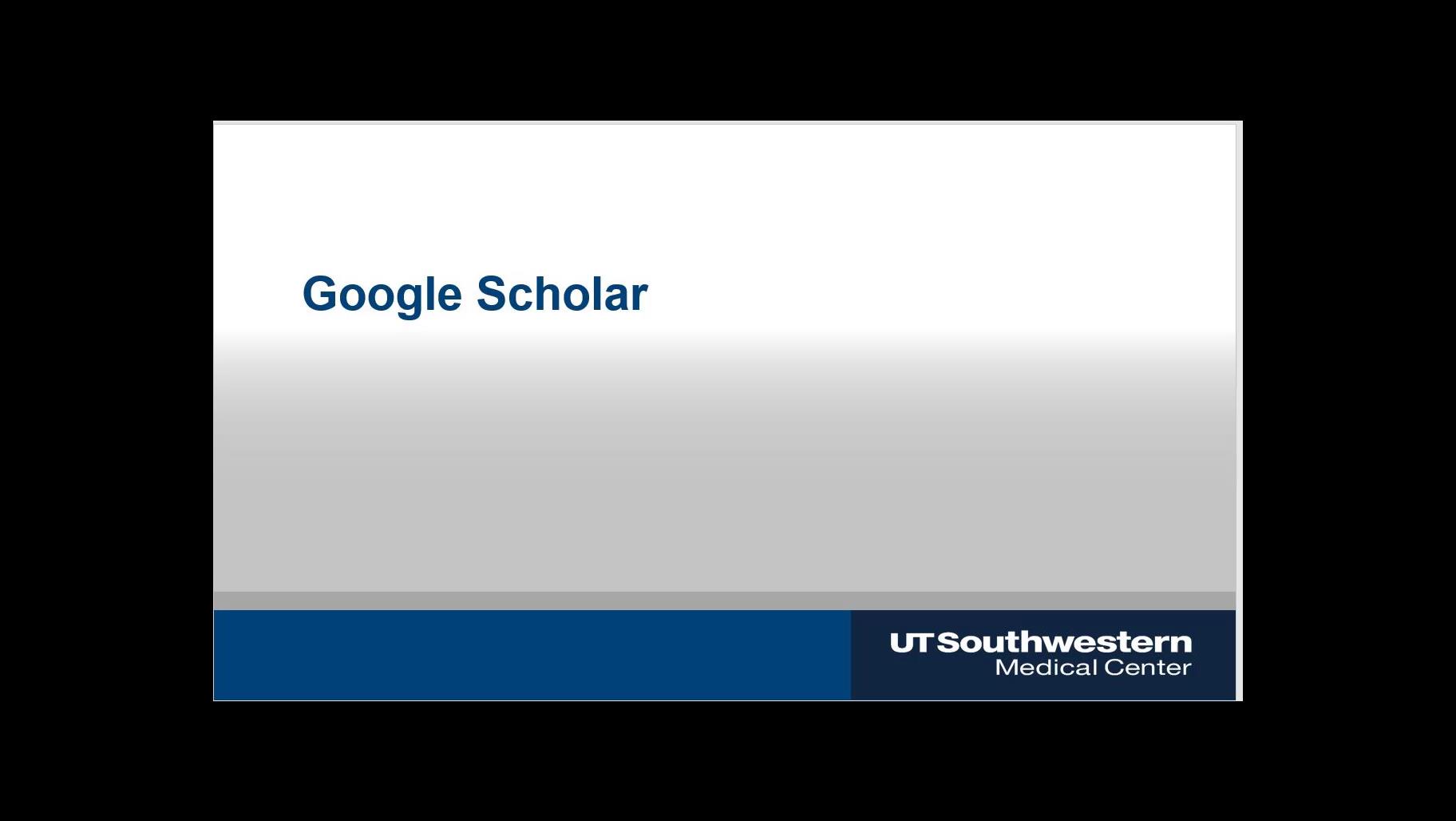 Google Scholar Search Demo